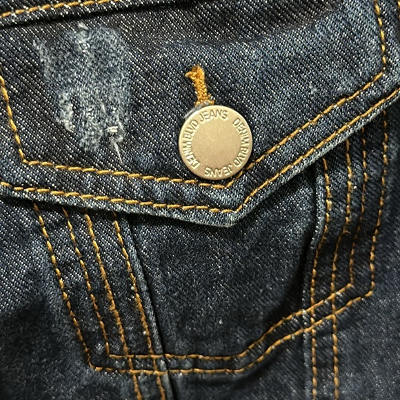 Jean Jacket With Rhinestones (M) - Picture 4 of 15